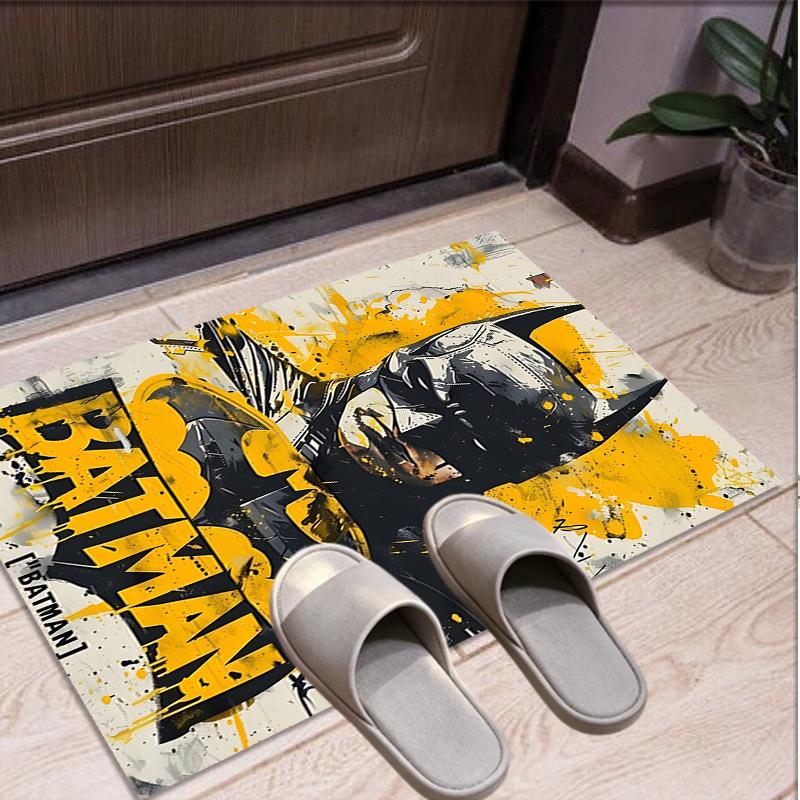 Superheroes Pattern Rug, Indoor/Outdoor Mat, for Picnic, Gameroom, Bedroom, Office, Living Room, Home Decor Carpet, Birthday Gift
