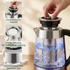 Electric Kettle, 1,7L Fast-Boiling 2200W Kettle with UK Strix Thermostat, Tea Filter, Keep-Warm Function
