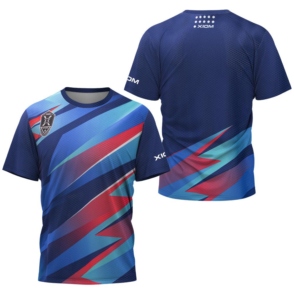 Men's Table Tennis T-Shirt Men Summer Tennis Badminton T-Shirt Top Table Tennis Club Quick Dry Short Sleeved