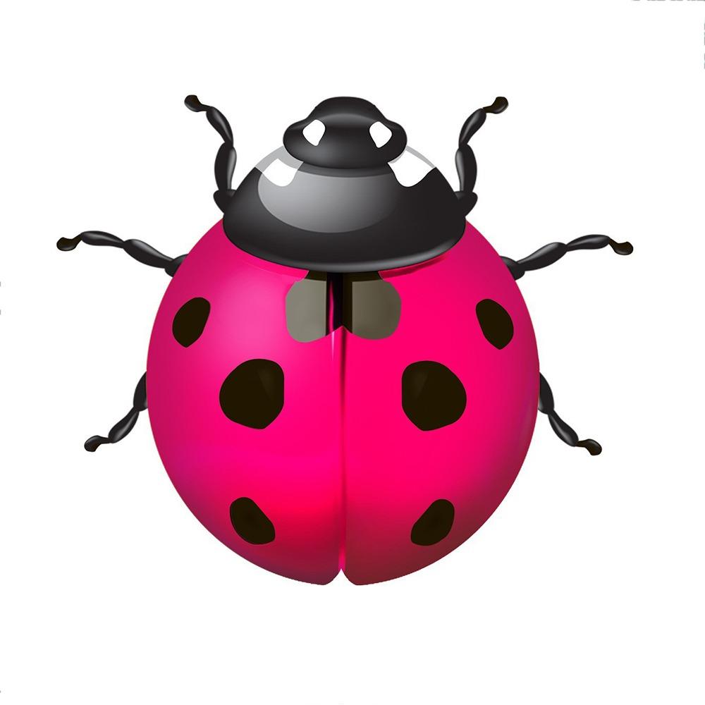 Indoor Outdoor Garden Decorations Living Room Ladybug Decors Portable Garden Backyard