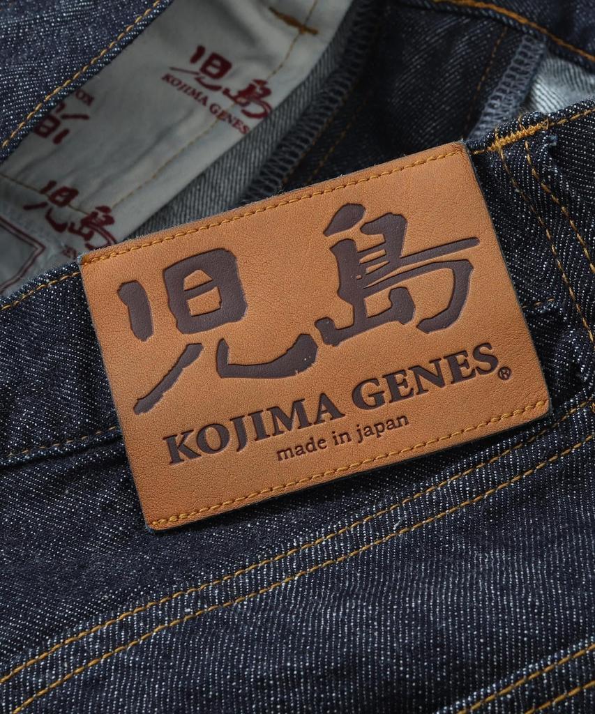 KOJIMA GENES 10 унций Зимбабвийский Селвидж Прямые Мужские Джинсы Хлопок Зимбабве Индиго Однократная Стирка Размер 42 RNB-100RZ