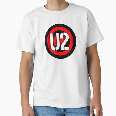 U2 Circle Logoz Classic T-Shirt