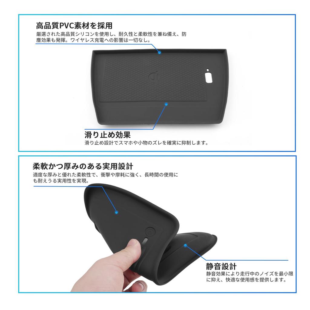 SXCY Новый коврик в открытый лоток Subaru Forester Беспроводная зарядка Силиконовый коврик Резиновый коврик Центр