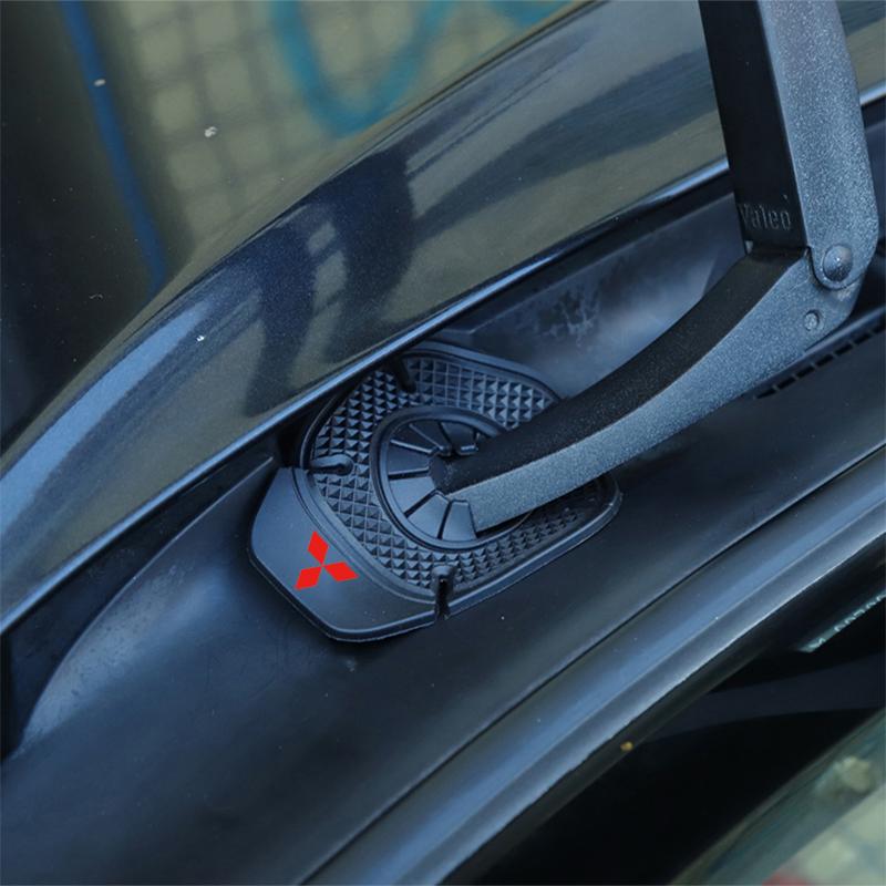 Силиконовая нижняя крышка для защиты от пыли на дворник лобового стекла автомобиля для Mitsubishi Asx Lancer Outlander Pajero Ralliart Автоаксессуары