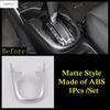 Dashboard Air AC Outlet Vent Frame / Window Lift / Gear Shift Cover Trim ABS Interior Accessories For Honda FIT Jazz 2014 -
