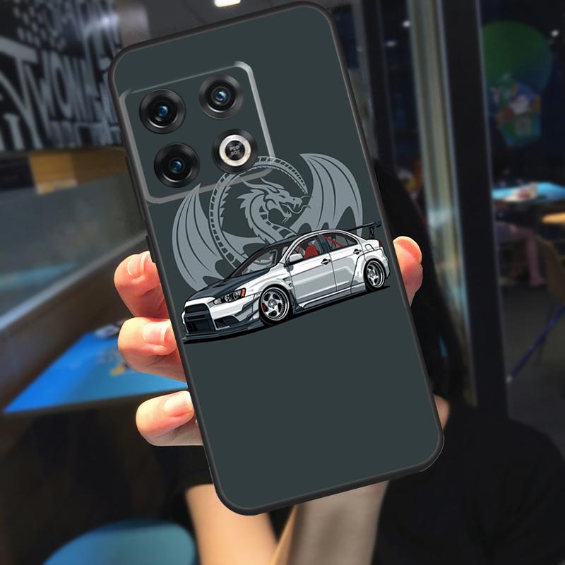 Чехол для телефона JDM Car Evo для OnePlus 9 10 Pro Ace 9RT 10T 8T Для OnePlus Nord 2T N10 N20 N300 CE 2 Lite