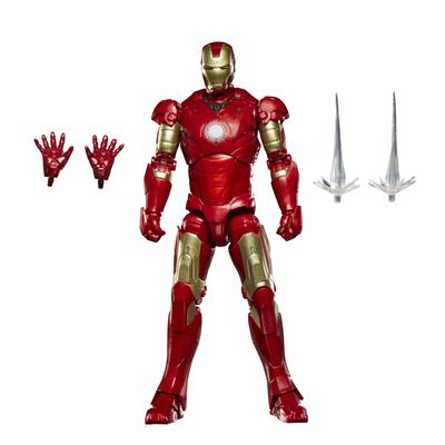 Hasbro Marvel Legends Серия Железный Человек Марк III Киношный Железный Человек 6-дюймовая Коллекционная Фигурка G2055 Оригинальная
