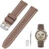 20mm Watch Band for Swatch X OMEGA Speedmaster Silicone Watch Strap for Swatch and Quick Release Replacement Tool and 3 Spring Bars Included [Ylfcly]