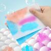 50 шт., бумага для стирки одежды, анти-пятна, впитывающая цветная пленка, препятствующая смешиванию цветов