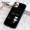 MaiYaCa Hacker Anonymous Phone Case Cover For iPhone 17 Air 16 16e 15 plus 11 12 13 14 pro max shell  coque