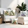 4 Pcs Desert Cactus Single-Sided Printed Pillowcase Cushion Cover,Suitable For Living Room,Bedroom,Car Decoration