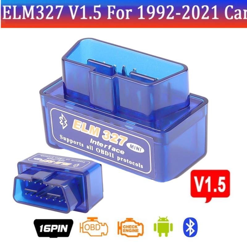 1PC Elm327 V1.5 Bluetooth OBD2 Scanner Diagnostic Car Diagnostic Tool ODB2 Auto Scan Adapter