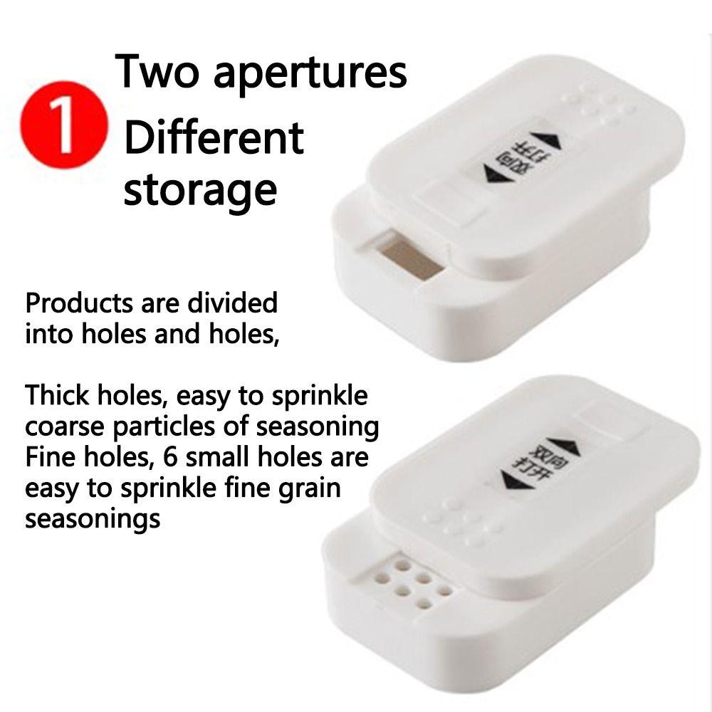 4Pcs/set Plastic Spice Jars BPA Free Seasoning Box Set Spice Storage Container Home Kitchenware