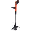 Electric String Trimmer BLACK+DECKER - STC1820EPC-QW - 18V - 28cm - With 18V Battery - 2 Speeds - 180° Pivoting Head