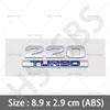 ABS 260 220 370 240 180 230 Letter Turbo Displacement  Turbo Rear Trunk Emblem Badge Stickers Accessories Car Styling