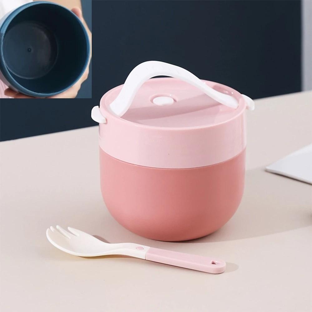 600 мл Изолированная чашка для супа Дофамин Нержавеющая сталь Ланч-бокс Контейнеры Термос Хлопья для завтрака