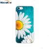 Для iPhone 5s SE 5 Чехол Силиконовый Мягкий ТПУ Чехол С Рисунком Цветок Милое Животное Чехол для Телефона Для iPhone 6s 6 7 8 Fundas Прозрачные Чехлы