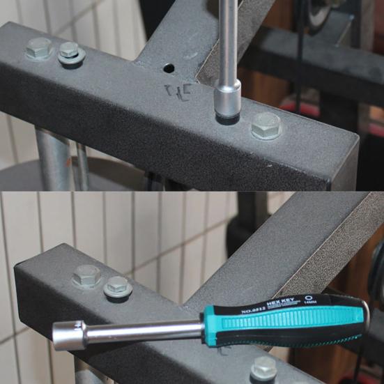 3mm-9mm Metal Socket Driver Wrench Screwdriver Hex Nut Key Nutdriver Hand Tool