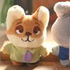 Аниме мультфильм милый маленький лис кролик плюшевая кукла мягкая игрушка брелок рюкзак подвеска сумка подвесное украшение аксессуары детский подарок