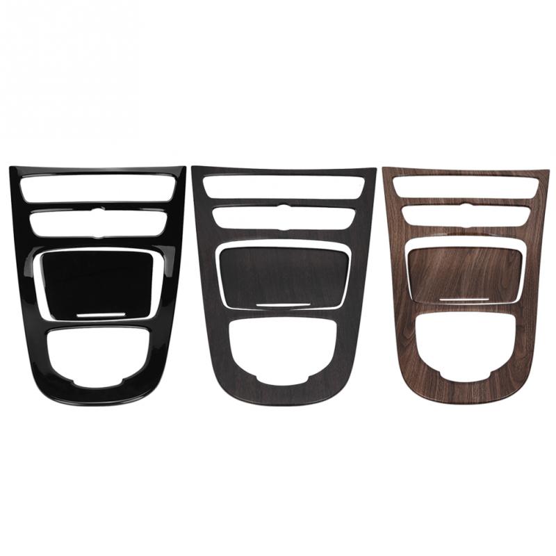 2 шт., консоль переключения передач, панель, накладка, рамка для Mercedes Benz E-Class W213 2016 2017 2018, 3 стиля автомобиля