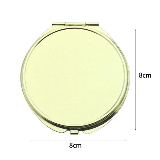 Love Портативная голова кошки сердце круглое квадратное складное зеркало макияж косметический инструмент