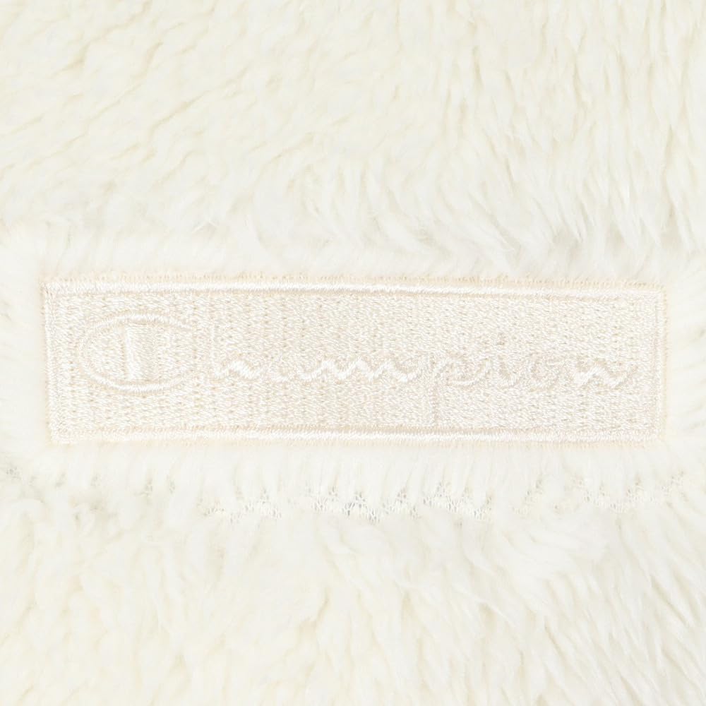 Outerwear Long Sleeve Embroidered Script Logo Snap Jacket Basic M [Champion] Women's CW-Y607 Off-White