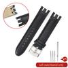 Для часов Swatch из воловьей кожи с пряжкой-бабочкой, мягкие удобные аксессуары, мужские 21 мм Yrs403 412 402G дугообразные ремешки для часов