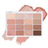 Палетка теней для век wakemake Soft Blurring Eye Palette 03 Sunset, получившая награду Best Cosmetics Award 16, корейские тени для век на каждый день, естественное размытие, победитель, цвета, матовые, с блестками.