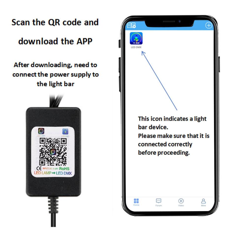RGB светодиодные лампы под полом автомобиля, комплект подсветки под автомобилем, 12 В, приветственный свет, подсветка, окружающее пространство, управление через приложение. 4шт полоски