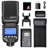 Godox Camera Flash Speedlite Kit with Modeling Quick Release 2600mAh Rechargeable Recycle GN60 Speedlite for Canon and Technical Standards Approval