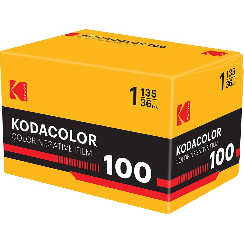 Kodak Kodacolor 100 35mm color negative film, 36 exposures, 7517667