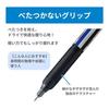 Гелевая шариковая ручка Tombow Mono Graph Light, 0,5 мм, Серый корпус, Черные чернила, Упаковка 5 шт. BJ-MGLE71-5P, Чернила Mono Dry, Игольчатый наконечник высокой точности, Высокая плотность