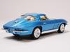 Kinsmart Chevrolet Corvette Stingray Синий Масштабная литая модель автомобиля KT5358 (1963) 1/36