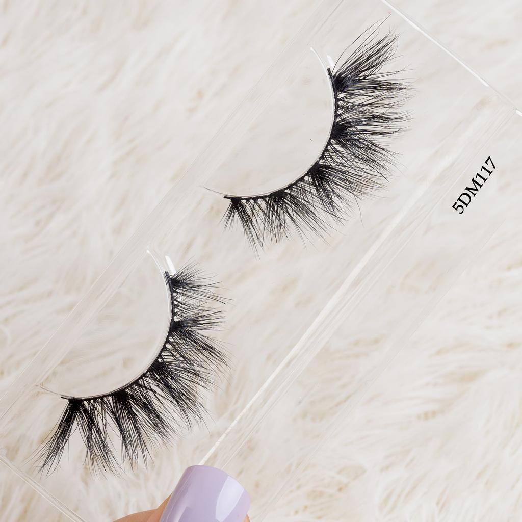 Free Sample Customized Eyelash Box Full Strip 100% Real Mink Lashes Vendor 25mm 20mm 3d Mink Lashes