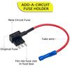 2pcs Micro3 ATM ADD A-Circuit Fuse Tap Link, 3 ATM Micro 3 Fuse Tap for Cars, Trucks, Boats