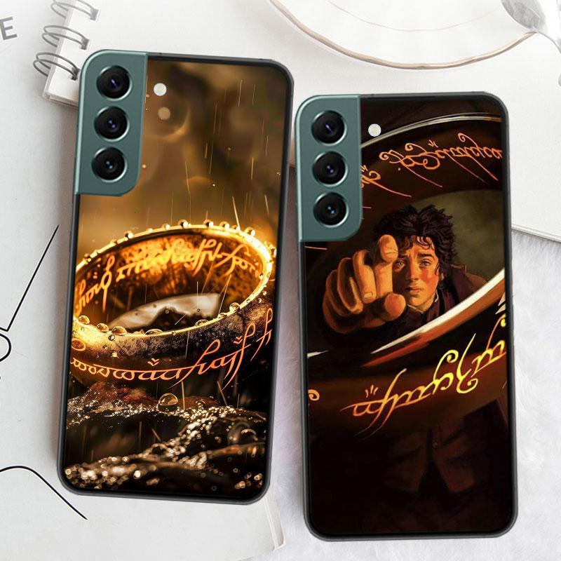 The L-Lord of the R-Rings Phone Case For Samsung S25 Edge S24 FE Galaxy S22 Ultra S21 Plus S20 S23 S10 Plus Cover Silicone Soft
