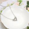 Women Fashion  Necklace for  Diamond Collar Chain   Heart  Necklace Collarbone Chain