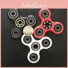 Трехлепестковый Фиджет Спиннер Треугольный Латунный Металлический Цветной Пальцевой Игровой Аксессуар Для Концентрации И Снятия Стресса