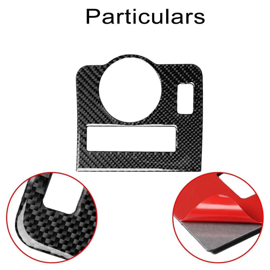 Углеродное волокно, кнопки переключения фар автомобиля, наклейка, внутренняя отделка, чехол для Ford Mustang 2009 2010 2011 2012 2013 2014, аксессуары