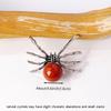 1pc Natural Crystal Ball Spider Ornament Home Decoration Crystal Crafts Halloween Holiday Gift Party Decorations
