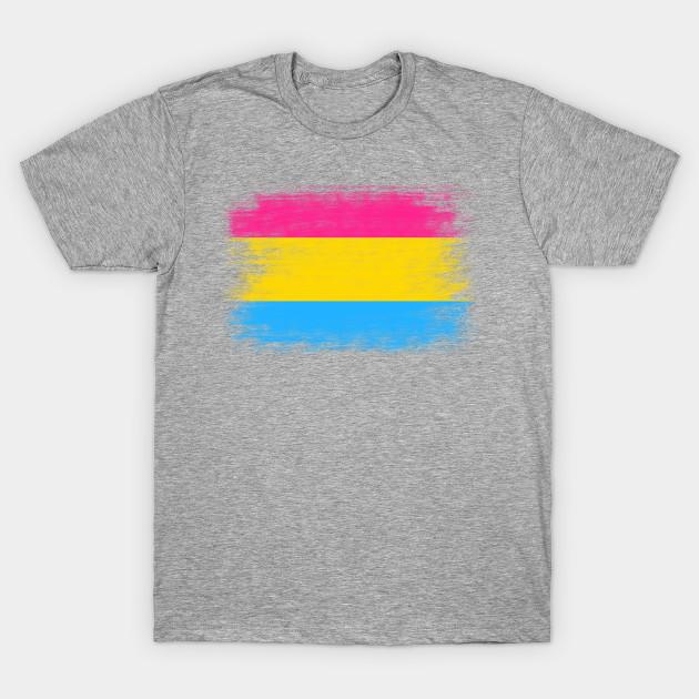 Unisex Fashion TShirt Pansexual Flag Print TShirt Plus Size XS-6XL T-Shirt 100%Cotton Tops O Neck Short Sleeve Tees