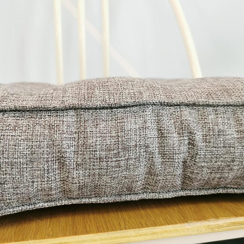 Thickened Solid Seat Cushion Square Cushion Cotton For Office Use Household Or Car Garden Sunlight Lounge Seat Cushion