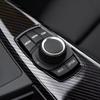 Отделка панели мультимедийного центра салона автомобиля для BMW 3 серии F30 F34 4 серии F32 F36 2013 2014 2015 2016 2017 Углеродное волокно ABS