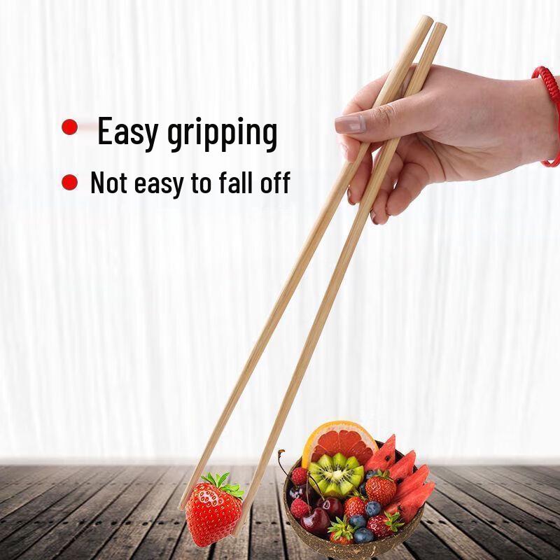 YINGJIE 45cm Extra Long Bamboo Chopsticks