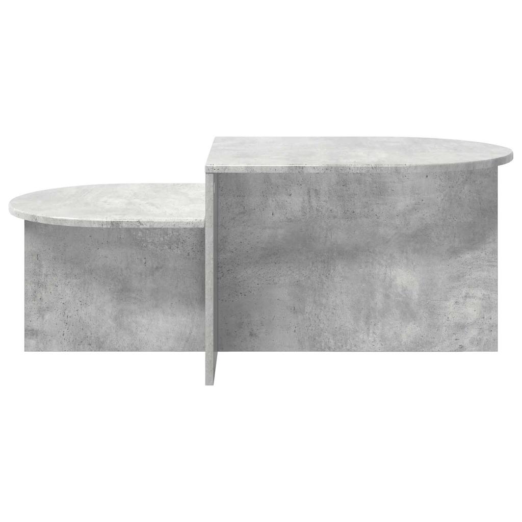 Coffee Table Concrete Gray 100 x 50 x 40 cm Engineered Wood