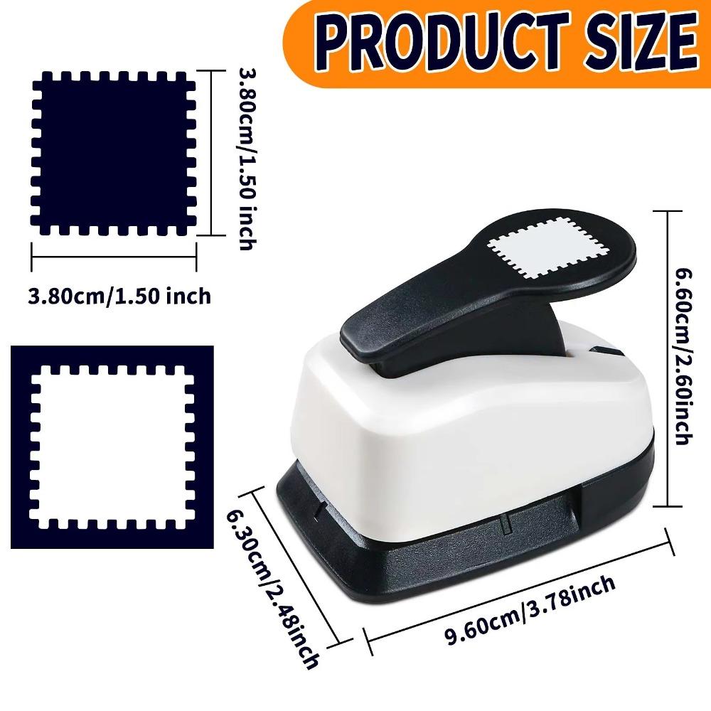 DIY Crafts Stamp Border Punch Embosser Stamp Toothed Puncher For Scrapbook Cardmaking