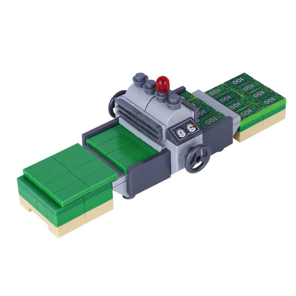 MOC Precious Deposits Building Blocks Treasure Pirate Map Gold Ore Silver Brick Box Diamond Bricks Toys Gift