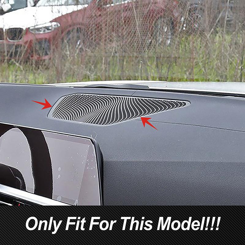 Для BMW 3 серии G20 G28 2020 2021 2022 LHD черная приборная панель аудио динамик рамка декоративная крышка отделка автомобиля стиль салона наклейка