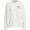 Originals Lny W Crew Snake Year Limited Edition Loose Fit Sweatshirt Women Sweatshirt White JL8425
