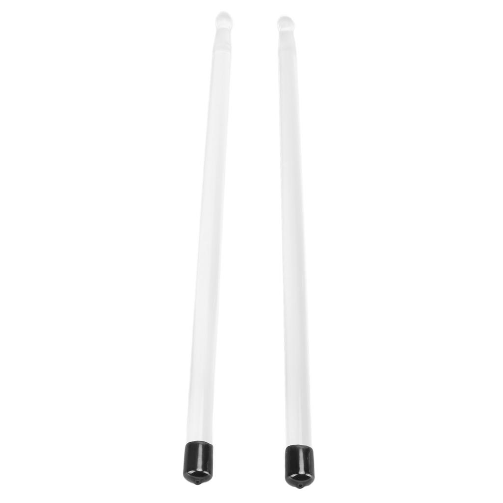 2 шт. Яркие барабанные палочки Акриловые прозрачные барабанные палочки для джазовых барабанов Сценическое выступление